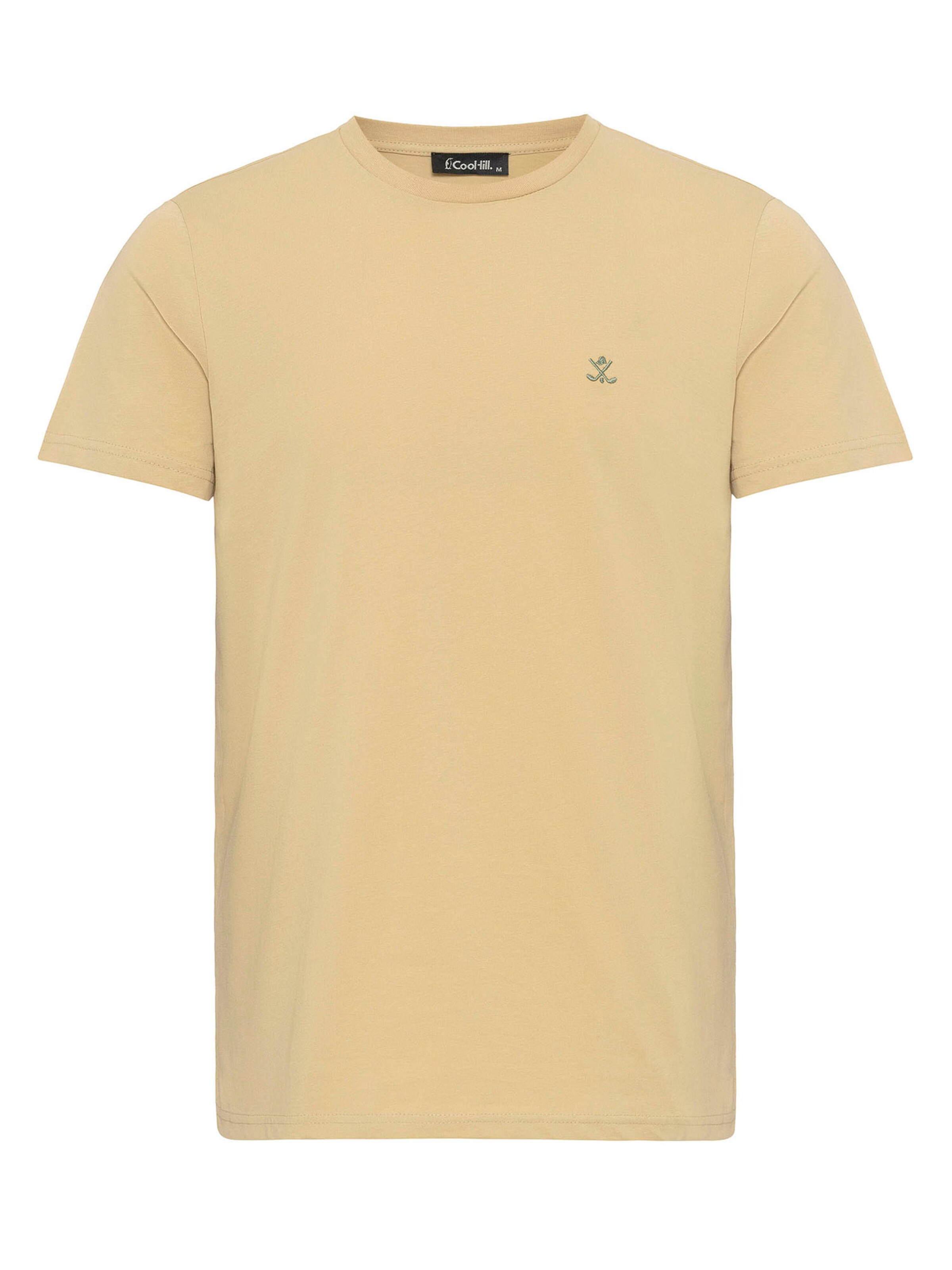 bēšs Cool Hill T-Krekls 'Antonio': no priekšpuses