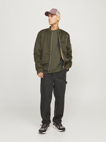 JACK & JONES Sweatshirt in Green