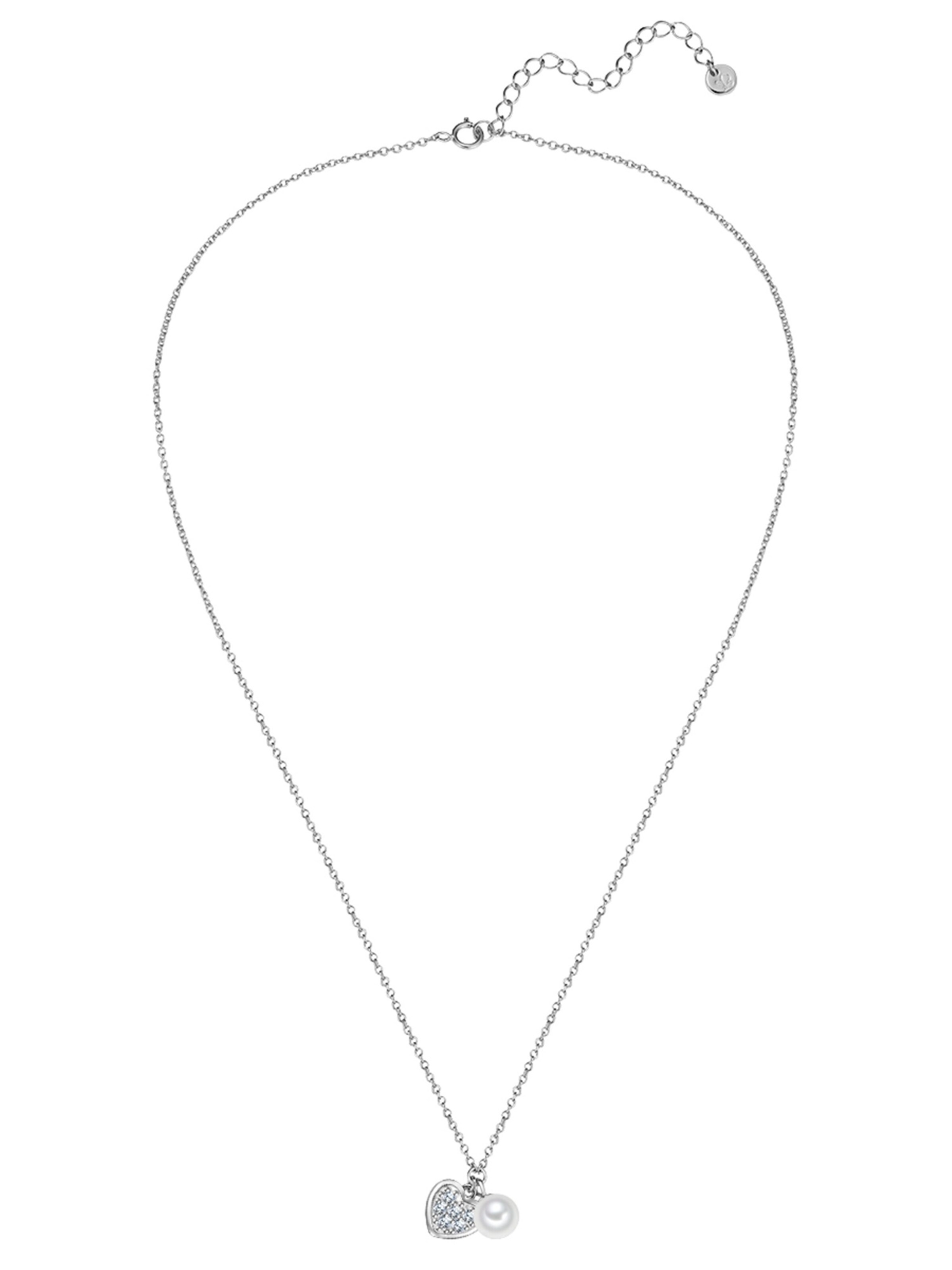 Glanzstücke München Ketting in Zilver: voorkant