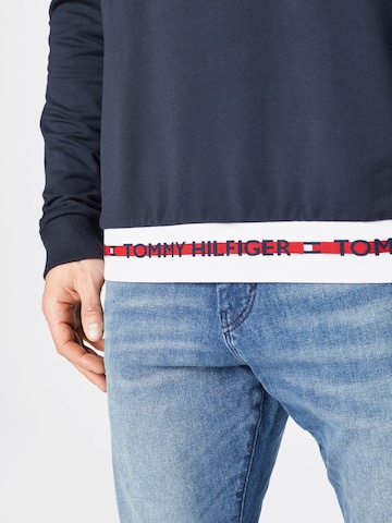 Bluză de molton de la Tommy Hilfiger Underwear pe albastru