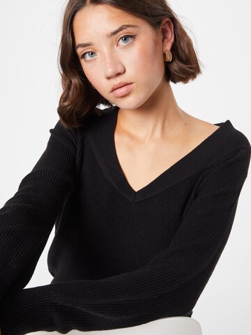 VILA Sweater 'Myntani' in Black