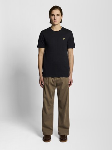 T-Shirt 'Fine Slub' Lyle & Scott en noir