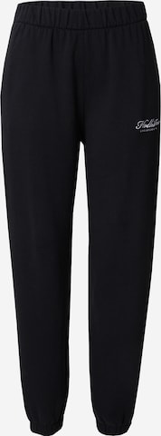 HOLLISTER Tapered Pants in Black: front