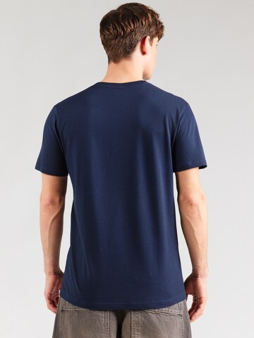 T-Shirt Lee en bleu : derrière