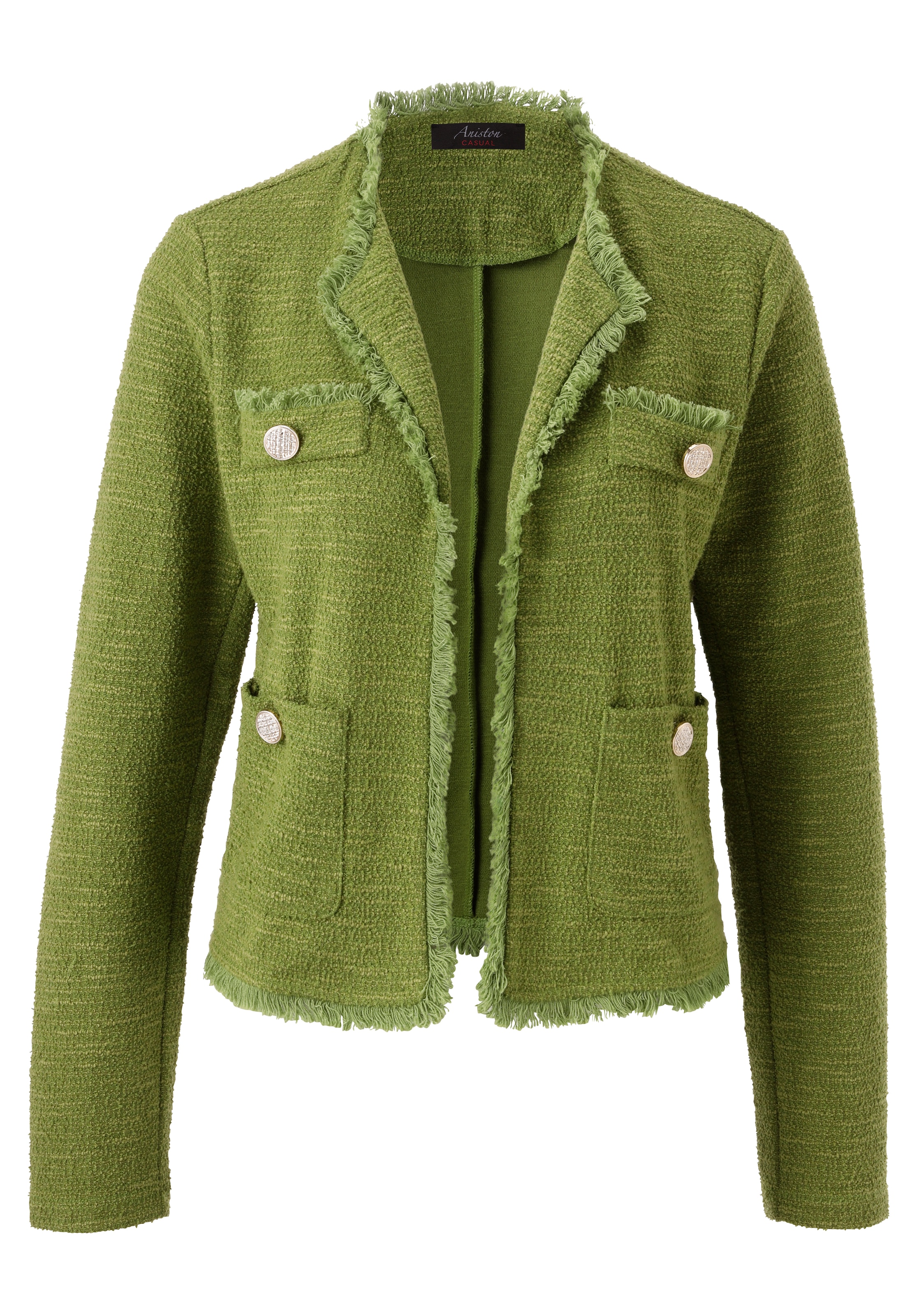 Aniston CASUAL Blazer in Green: front