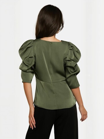 Liberte Essentiel Top ' WINNIE ' in Groen: terug