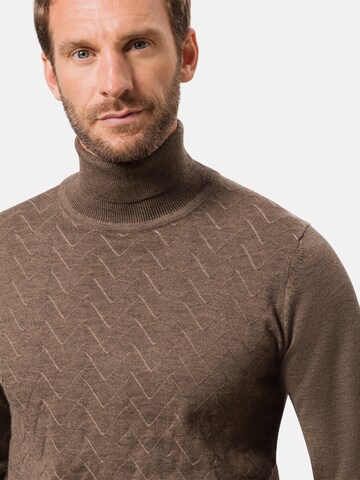 PIERRE CARDIN Pullover in Braun