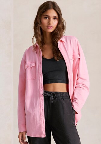 Camicia da donna di BUFFALO in rosa: frontale