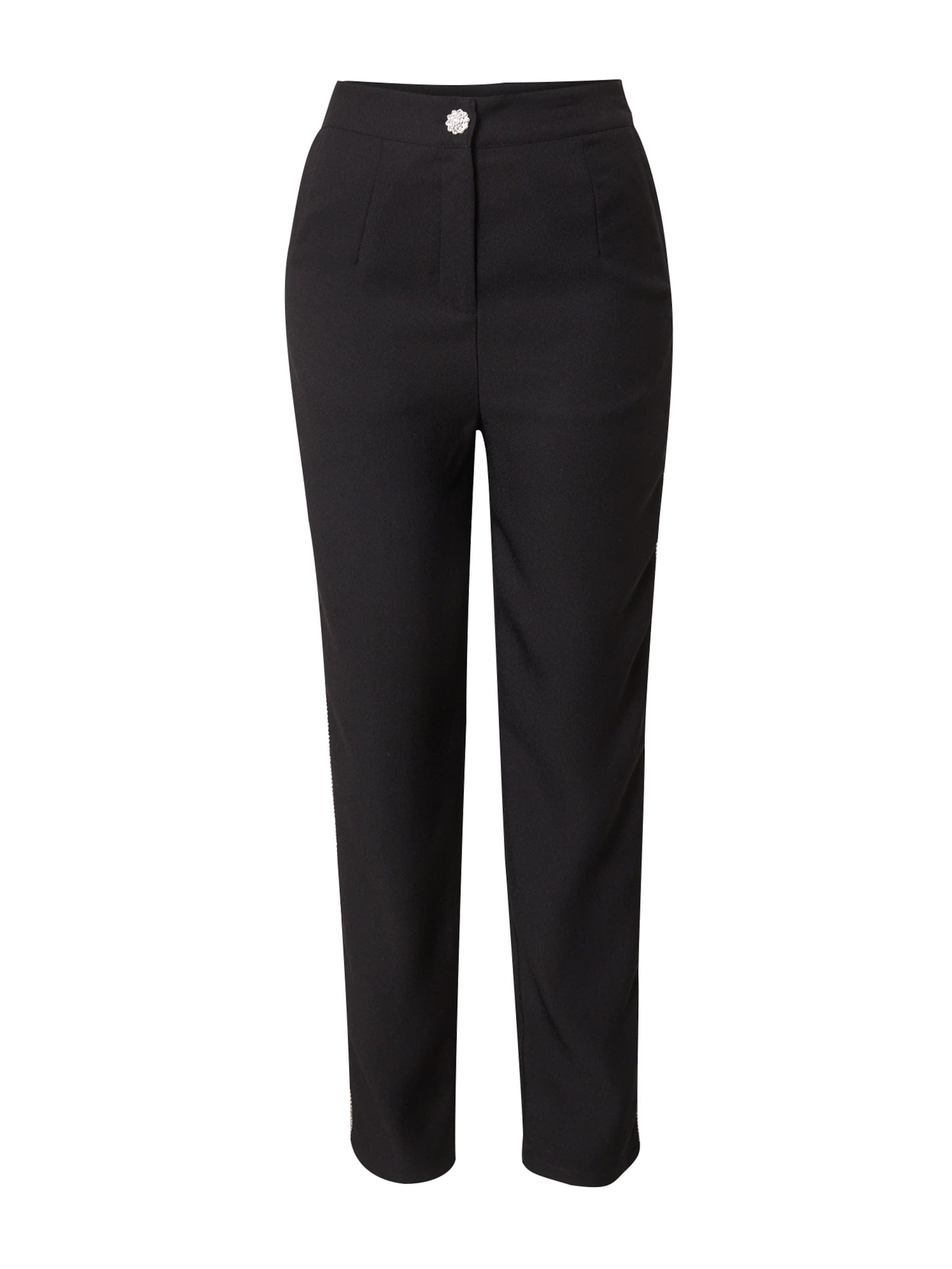 Regular Pantalon Wallis en noir : devant