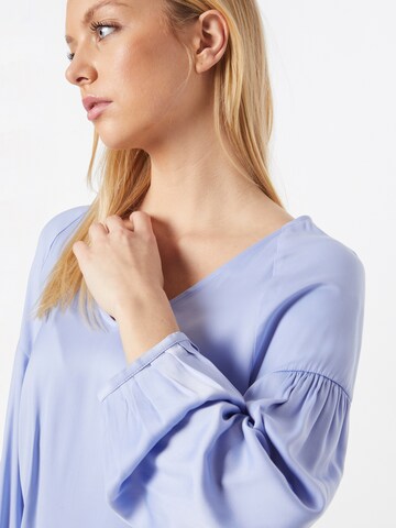 COMMA Bluse in Blau