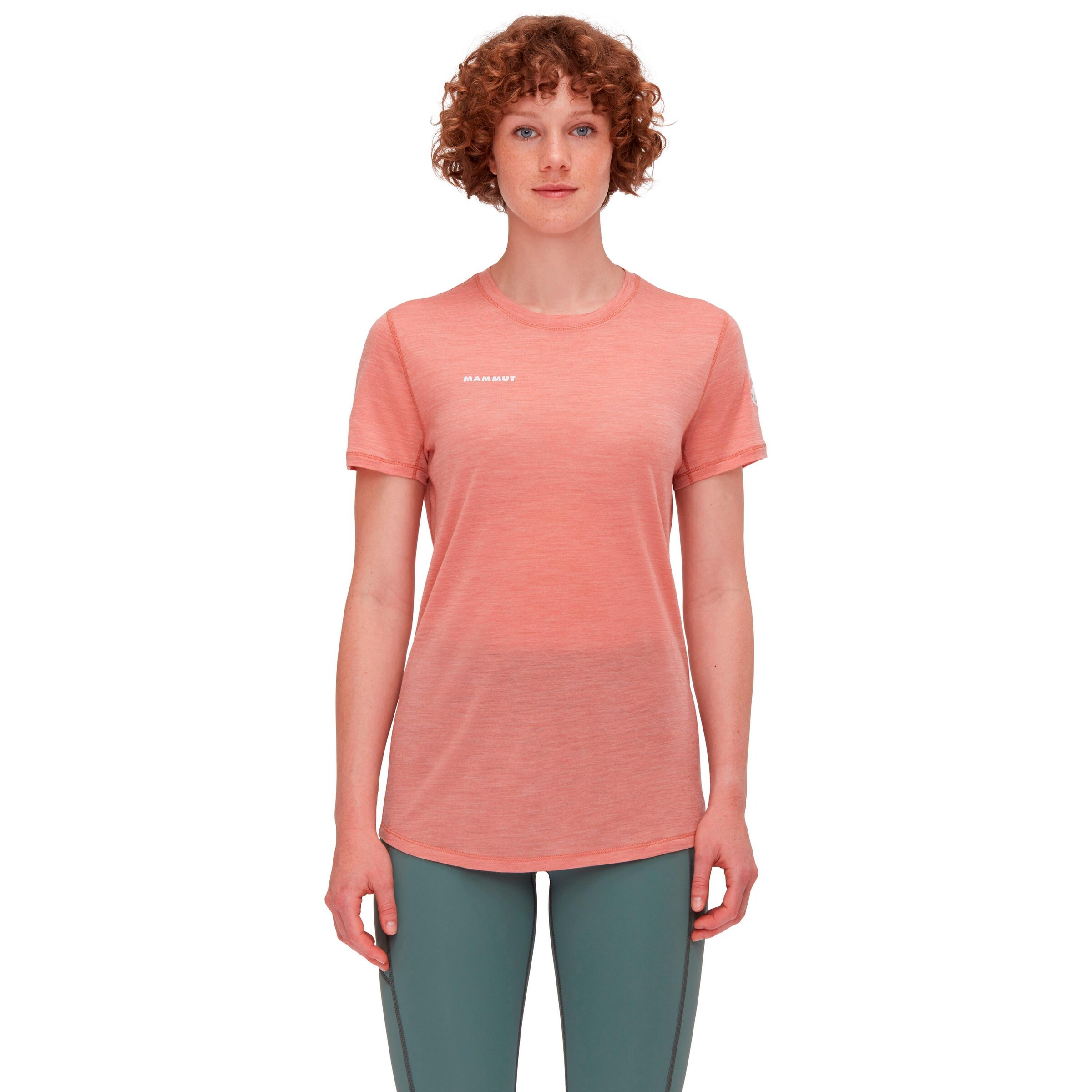 MAMMUT Funktionsshirt 'Tree' in Pink: Vorderseite