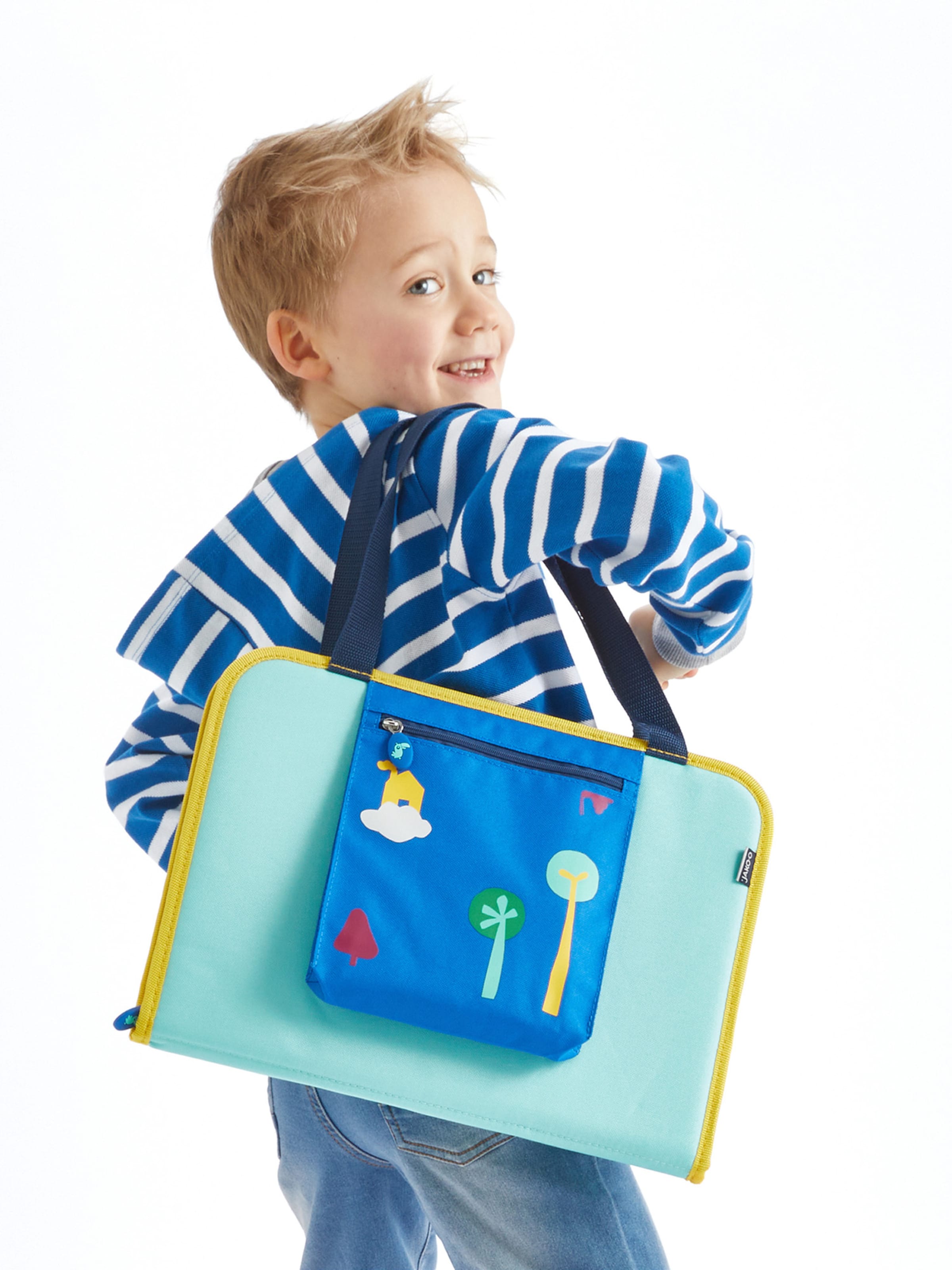 HABA Game ' Mitnehm-Kreativtasche ' in Blue