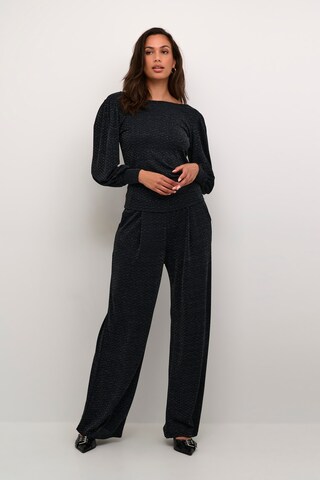 Kaffe Bluse 'KA Ellie' in Schwarz