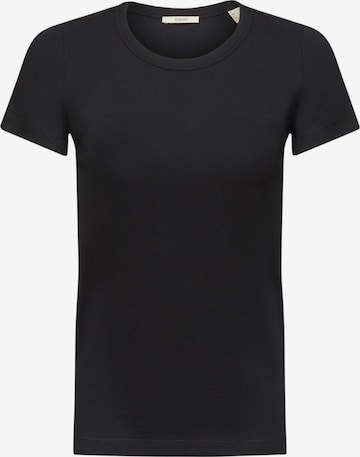 ESPRIT - Camiseta en negro: frente