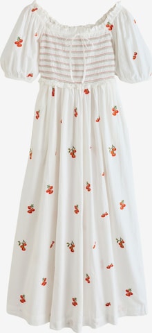 Robe Next en blanc : devant