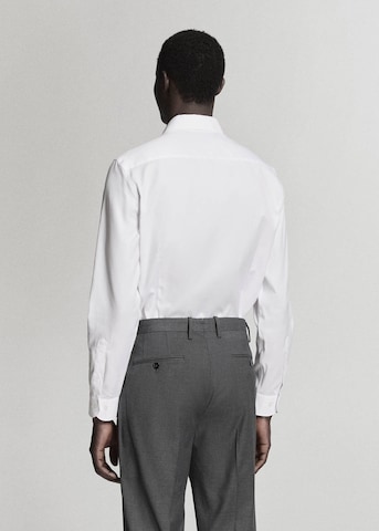 MANGO MAN Slim Fit Hemd 'Marta' in Weiß