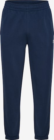 Hummel Tapered Sportsbukser i blå: forside