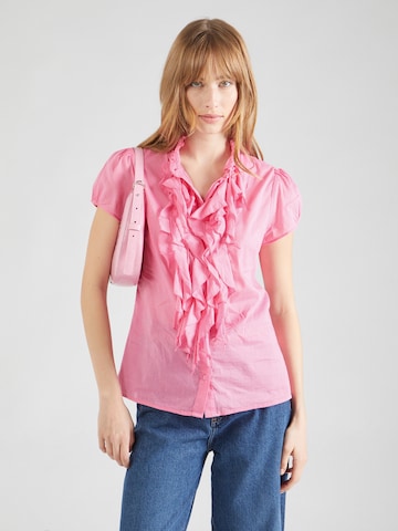 Camicia da donna 'Tilli' di SAINT TROPEZ in rosa: frontale