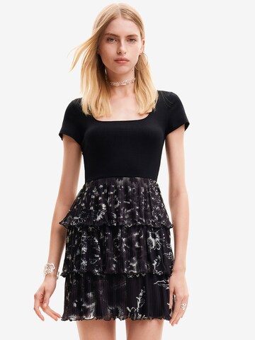 Robe Desigual en noir : devant