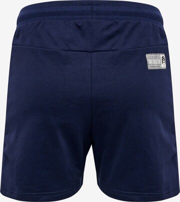 Hummel Regular Workout Pants 'Move' in Blue