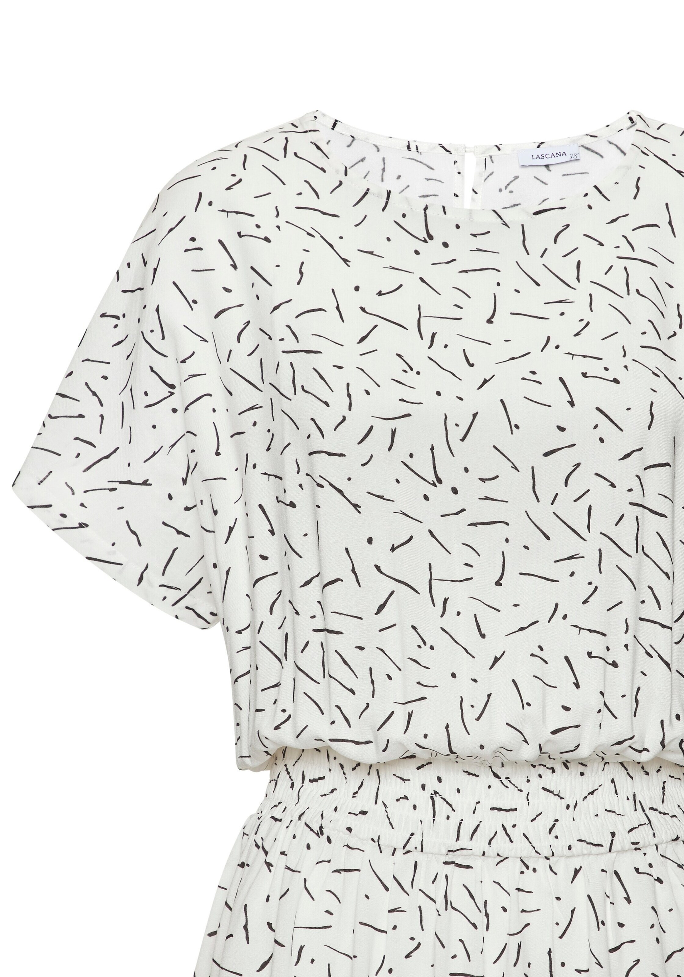 LASCANA Kleid in Weiß