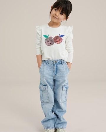 WE Fashion - Camisola em branco