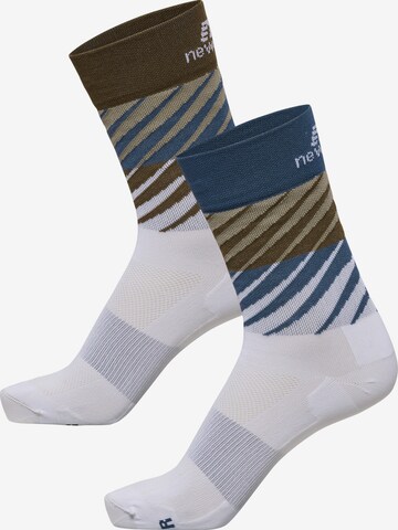 Chaussettes de sport 'Pace' Newline en bleu : devant