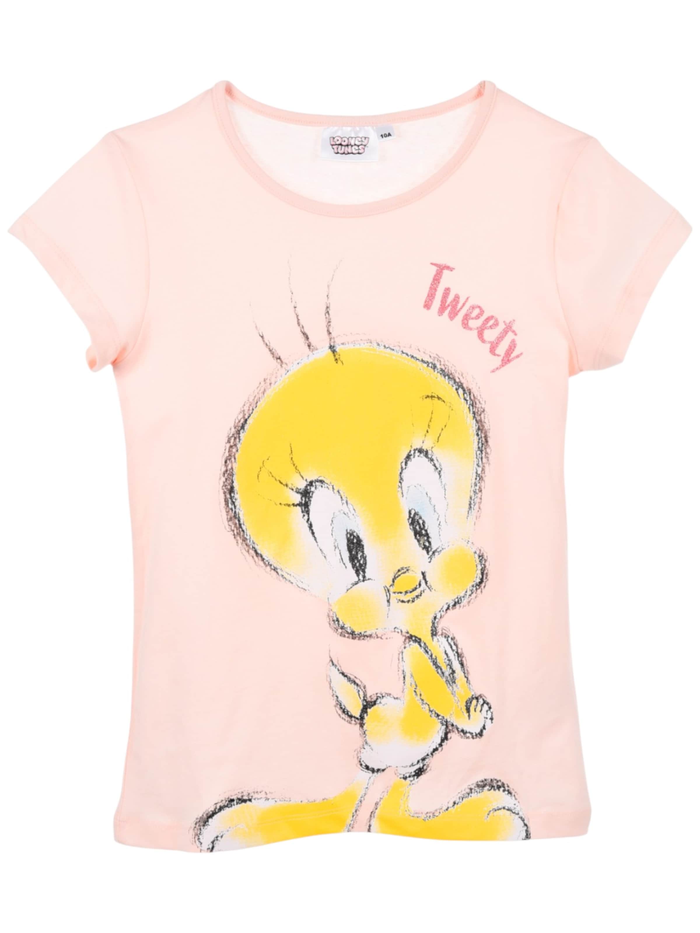 Looney Tunes Shirt 'Tweety T-Shirt'‌‌‌‌‌ in Pink: Vorderseite