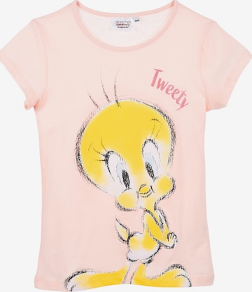 Looney Tunes Shirt 'Tweety T-Shirt' in Pink: Vorderseite