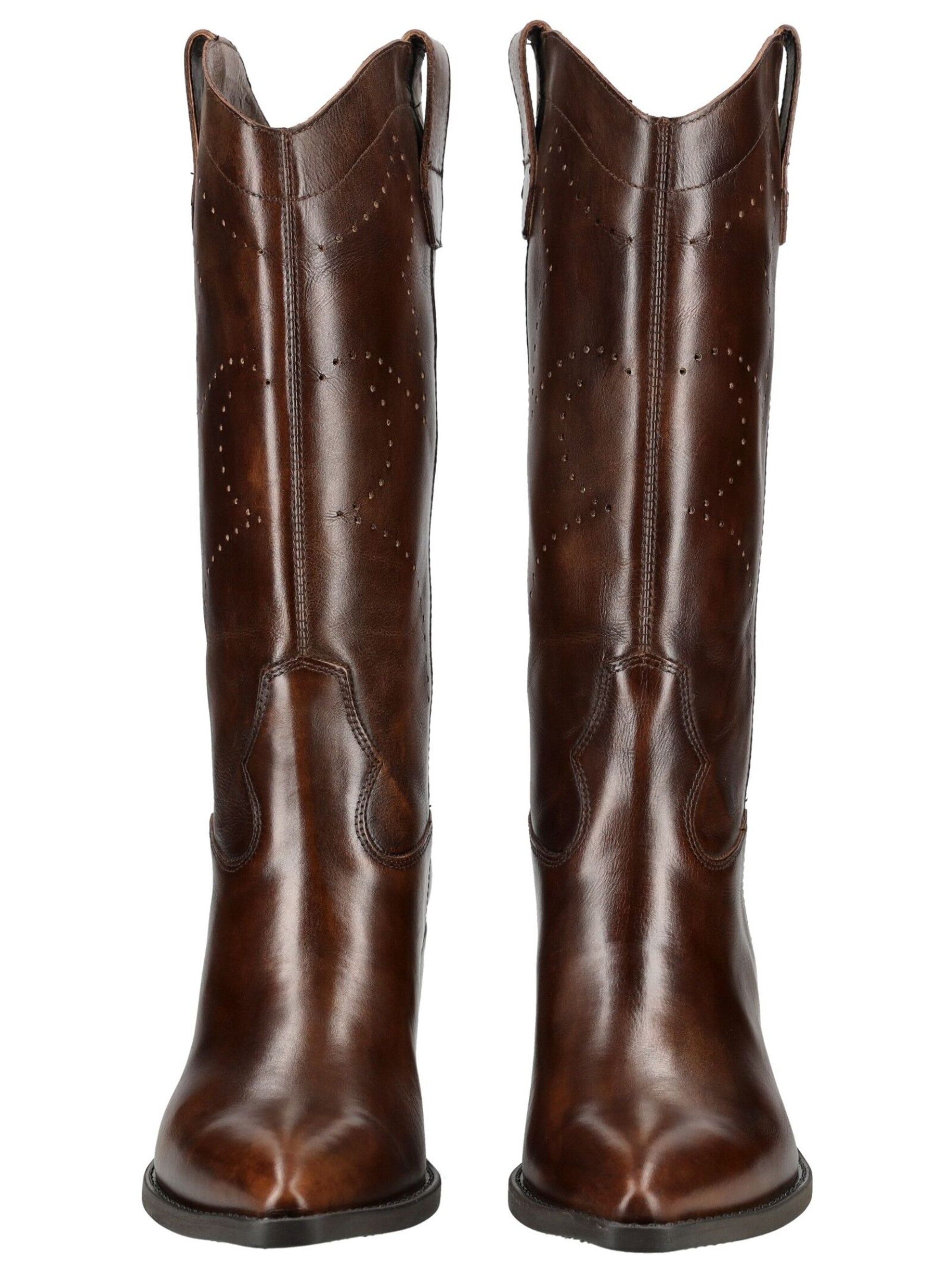 Stivale da cowboy di Nero Giardini in marrone