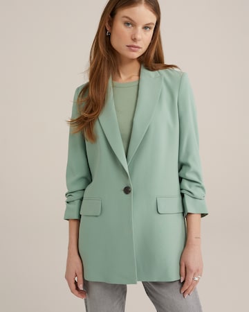 WE Fashion Blazer in Green: front