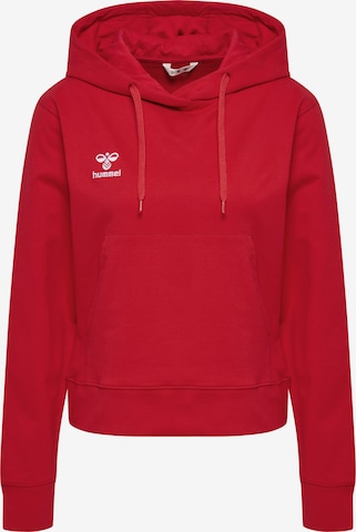 Sweat de sport 'GO 2.0' Hummel en rouge : devant