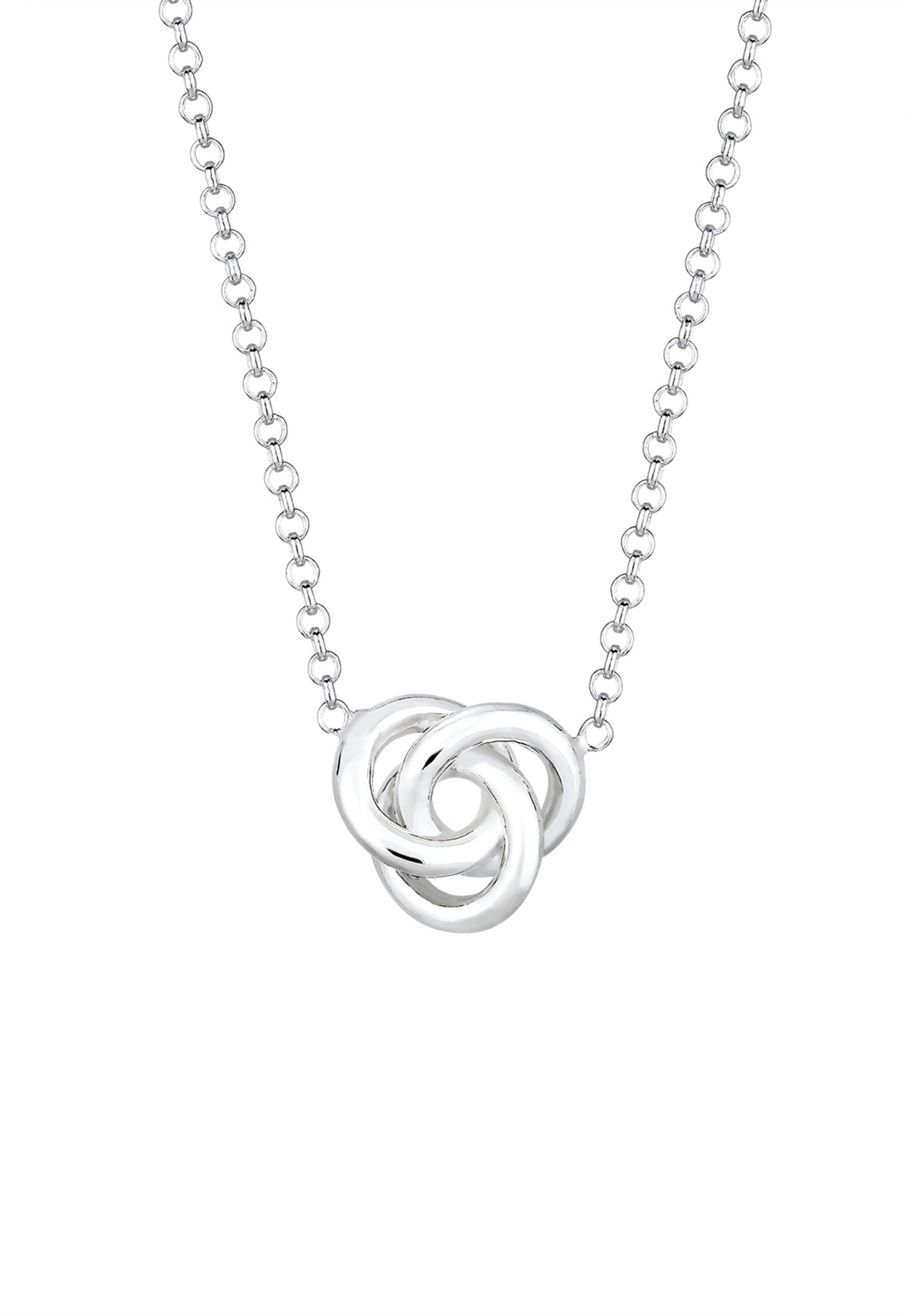ELLI Necklace 'Knoten' in Silver
