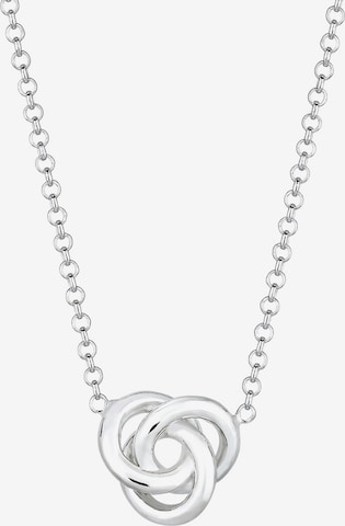 ELLI Ketting 'Knoten' in Zilver