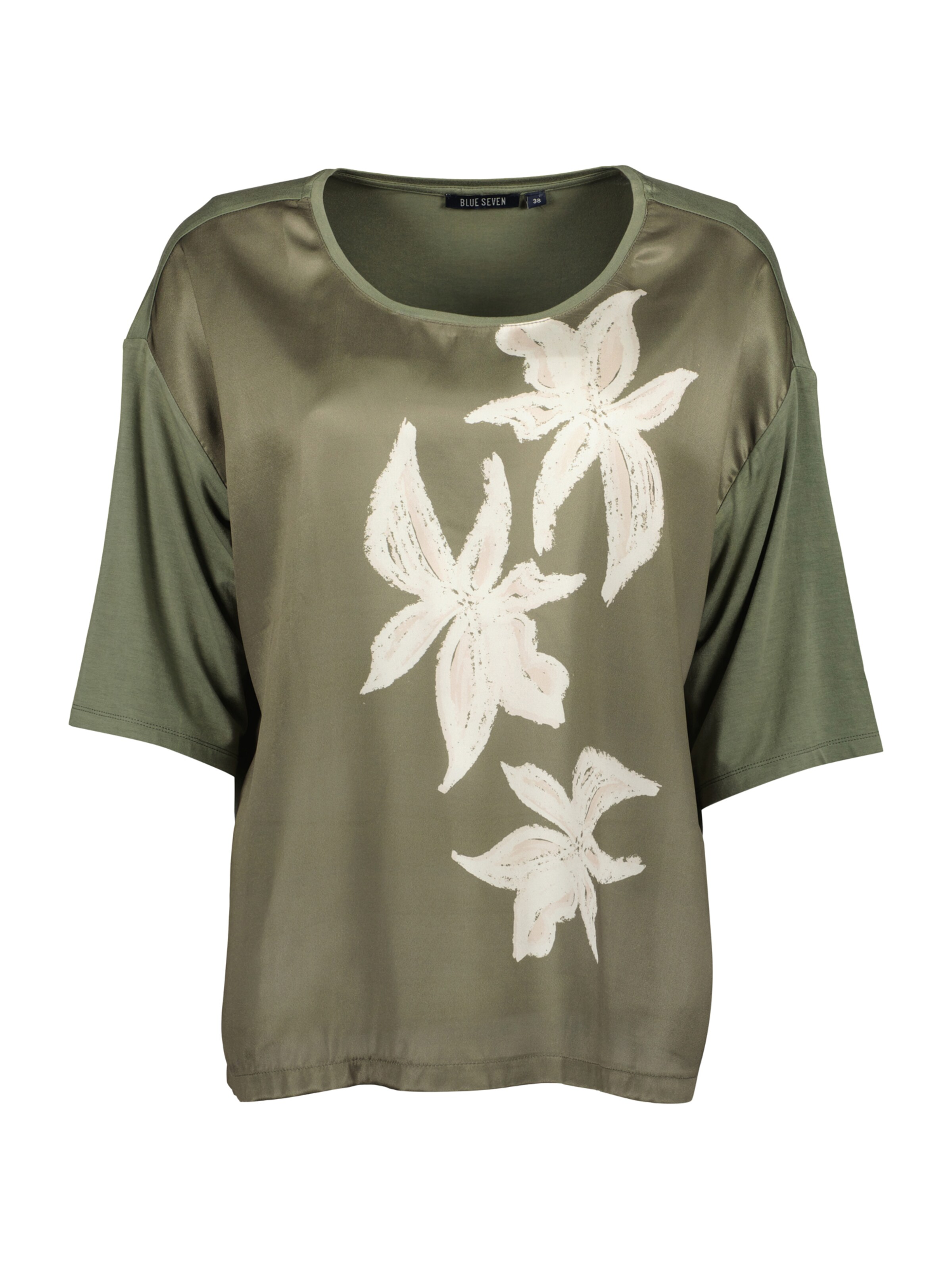 BLUE SEVEN Shirt in Green: front