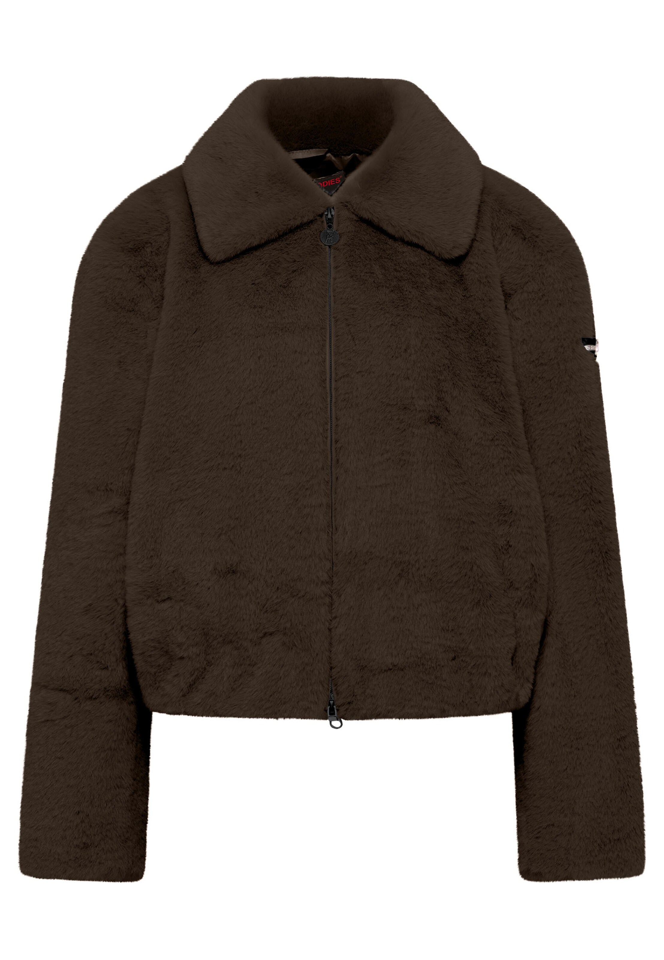 Frieda & Freddies Between-Season Jacket in Brown: front