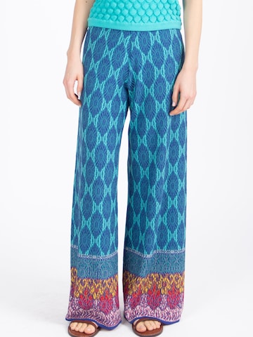 IVKO Regular Traditional Pants in Blue: front