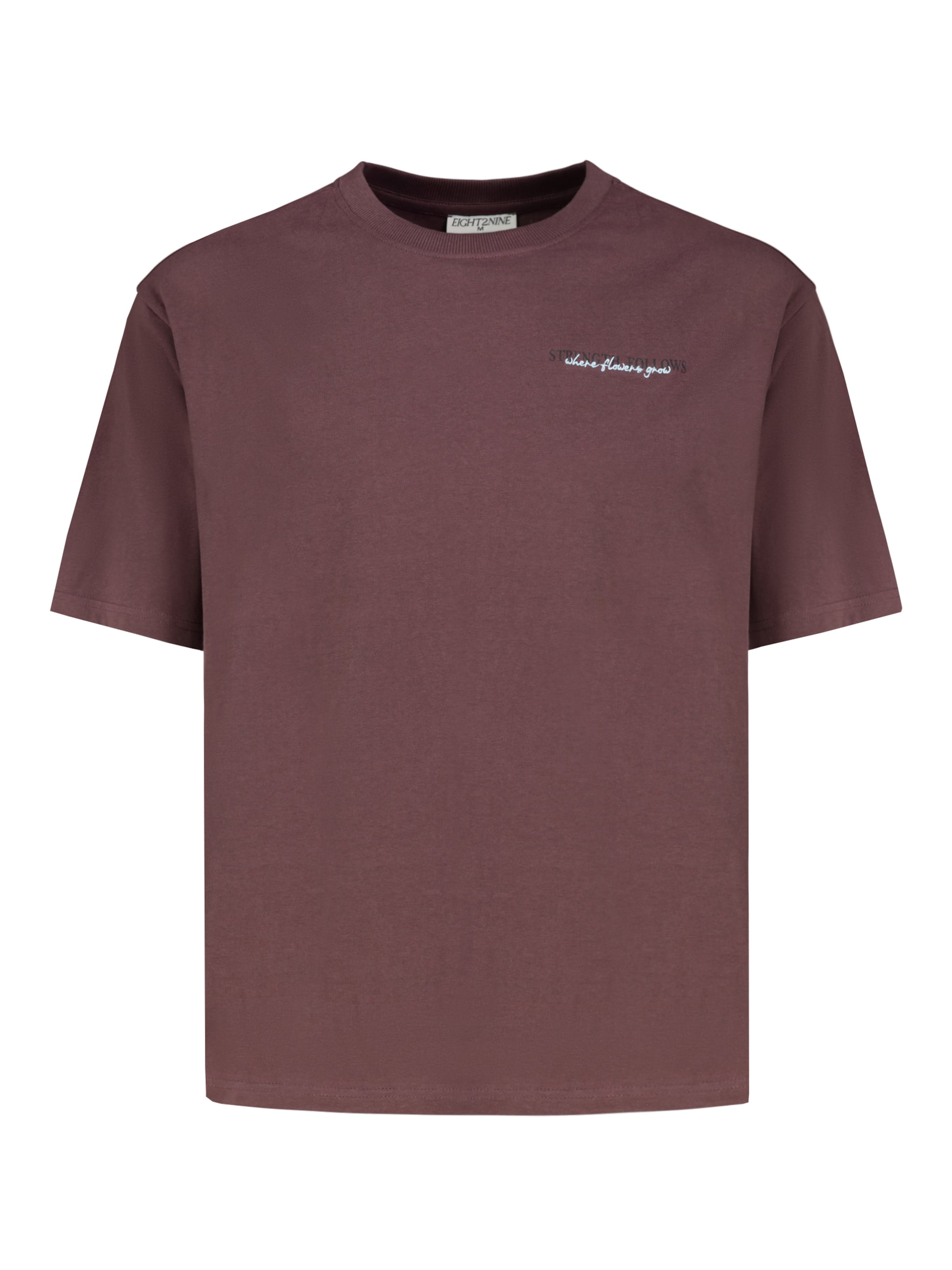 Eight2Nine Shirt in Braun: Vorderseite