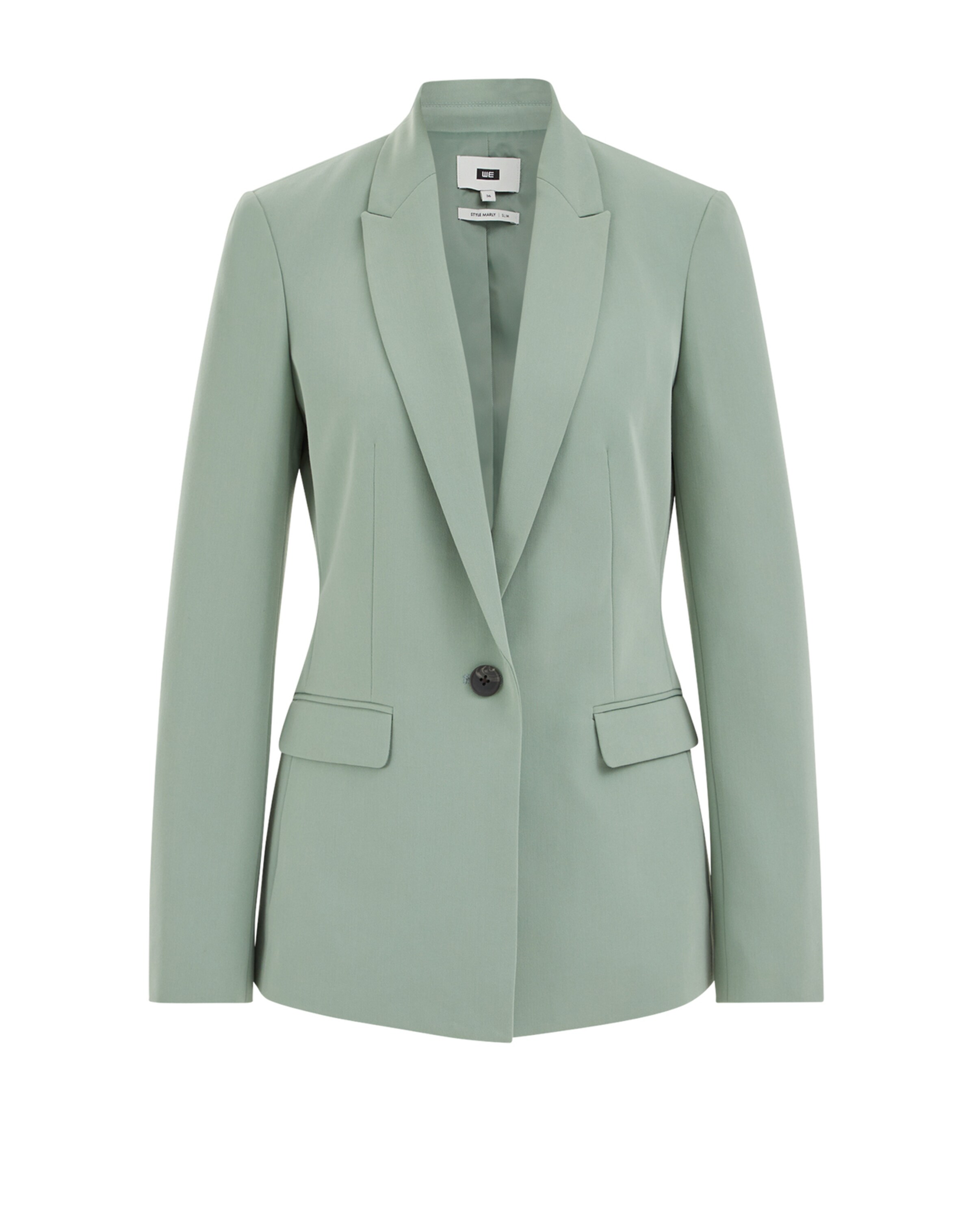 WE Fashion Blazer 'Marly' | zelena barva: sprednja stran