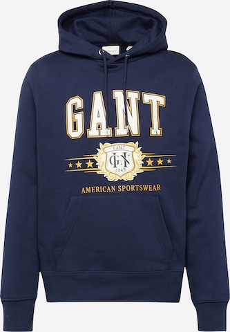 GANT - Sudadera en azul: frente