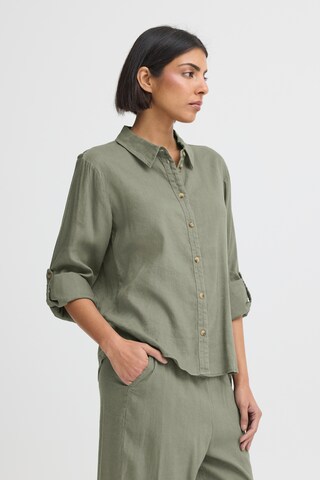 Pulz Blouse 'PZLUCA' in Groen