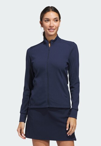 ADIDAS PERFORMANCE Trainingsjacke in Blau: Vorderseite