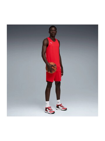 PUMA Regular Sportshorts 'Teamjaws Starter' in Rot