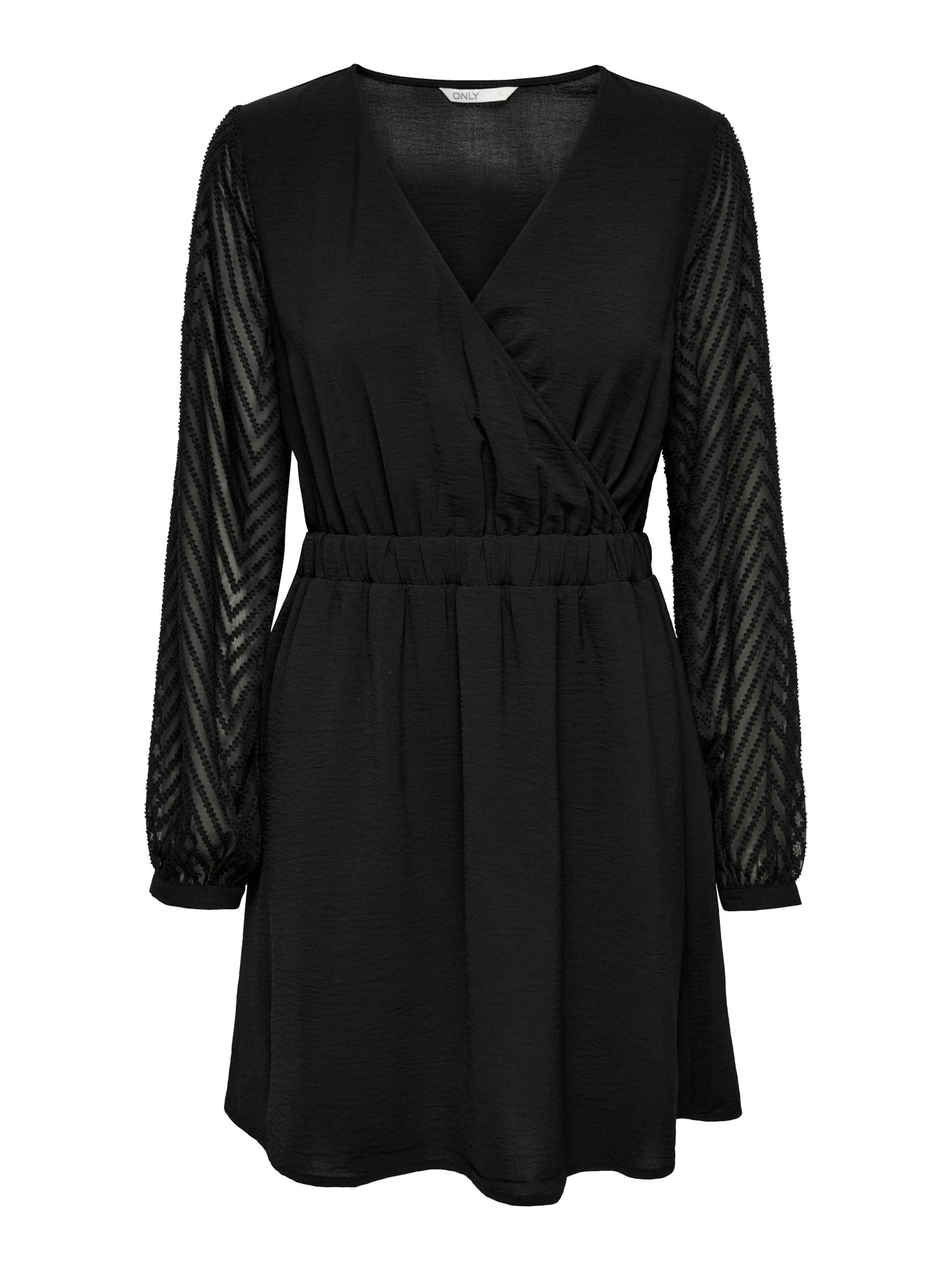 ONLY Рокля 'LISA' в черно: отпред