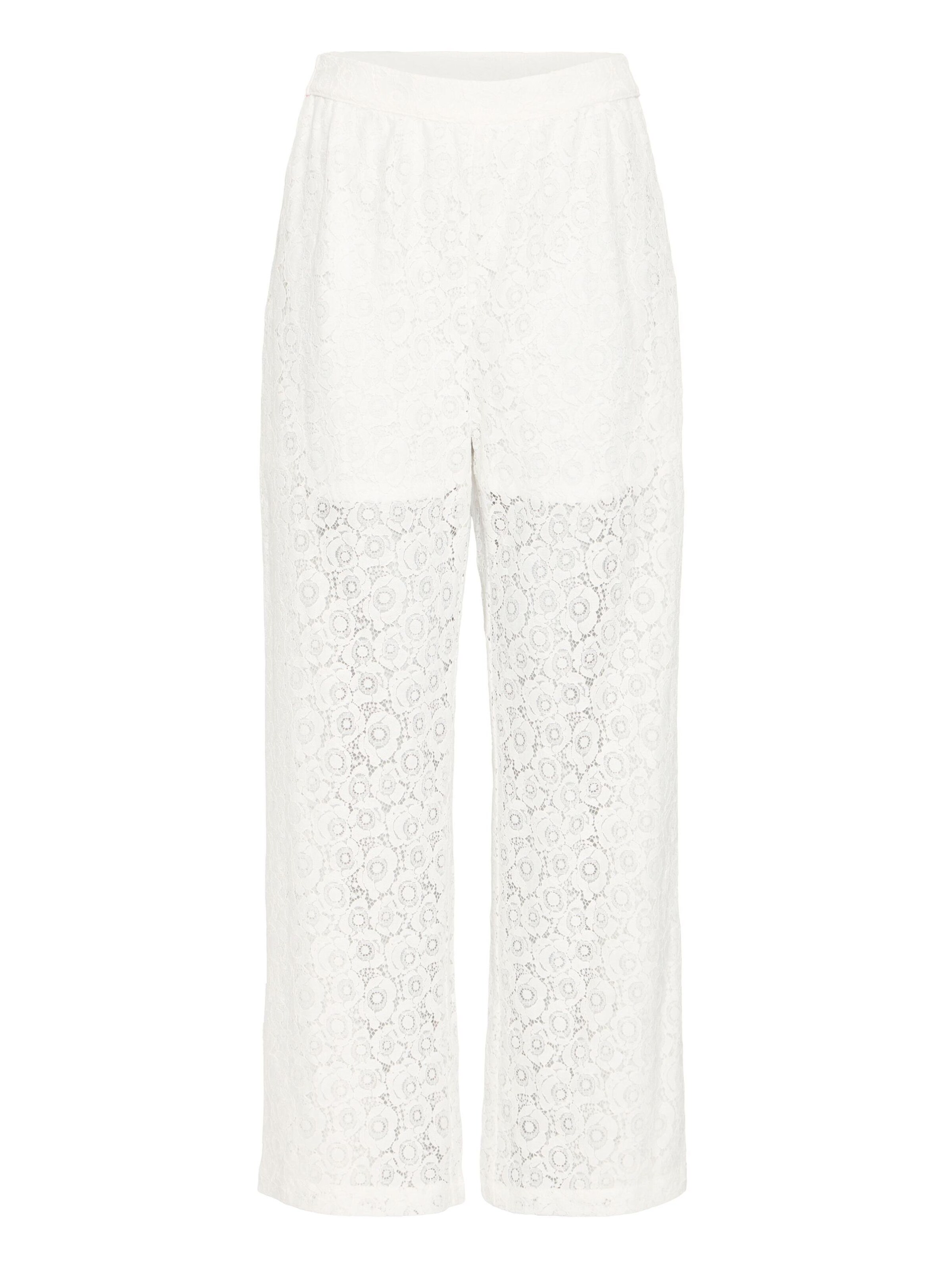 b.young Regular Broek 'BXSOLACY' in Wit: voorkant