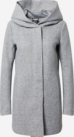 ONLY Between-seasons coat 'SEDONA' in Grey: front