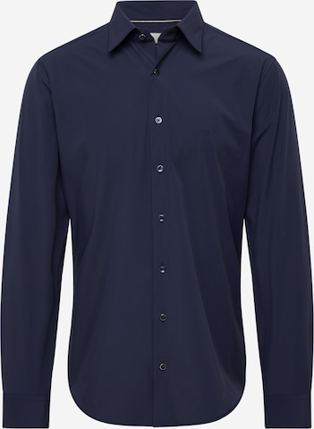 Slim fit Camicia di Michael Kors in blu: frontale