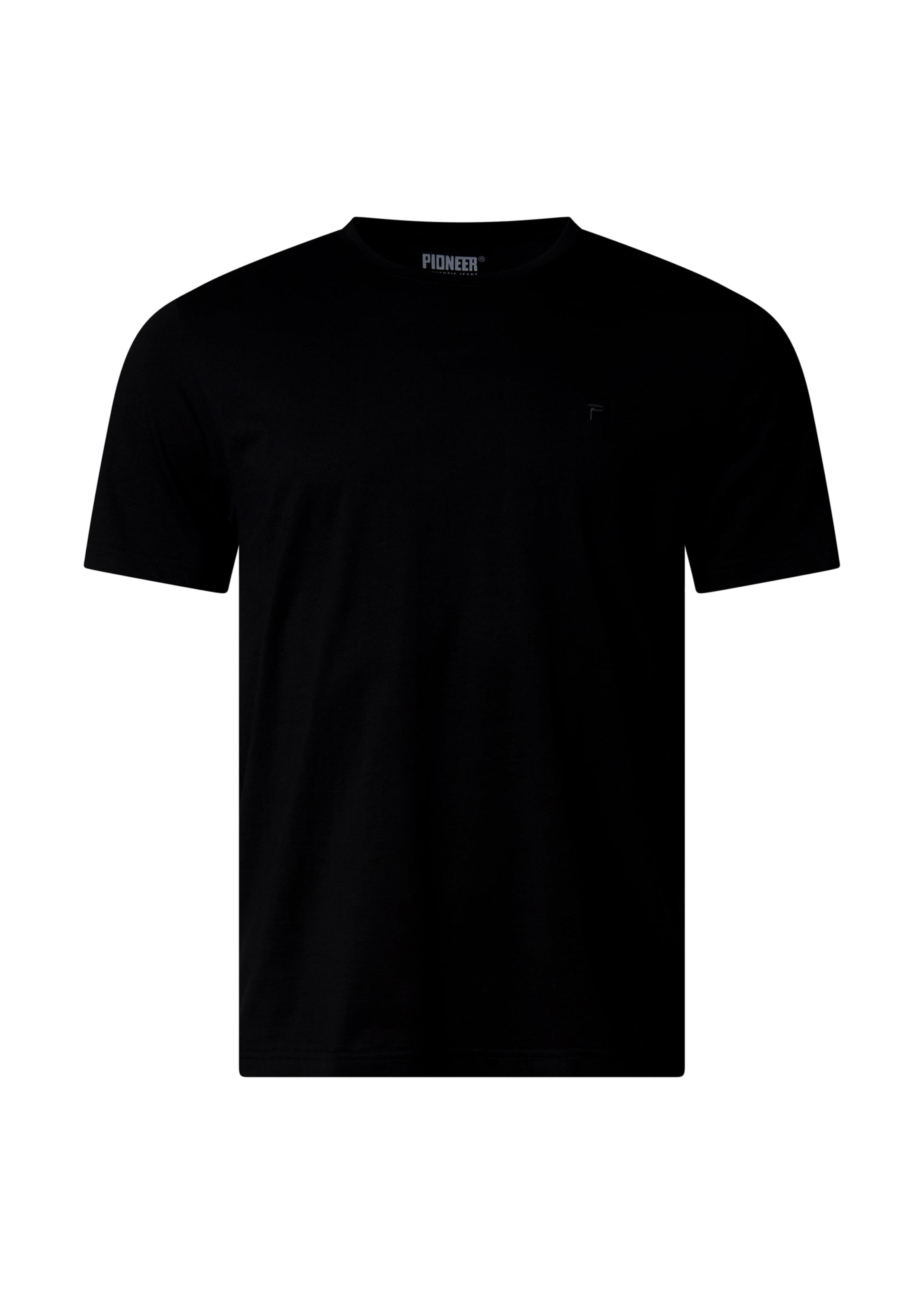 Pioneer Authentic Jeans Shirt in Black: front
