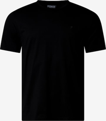 Pioneer Authentic Jeans Shirt in Black: front