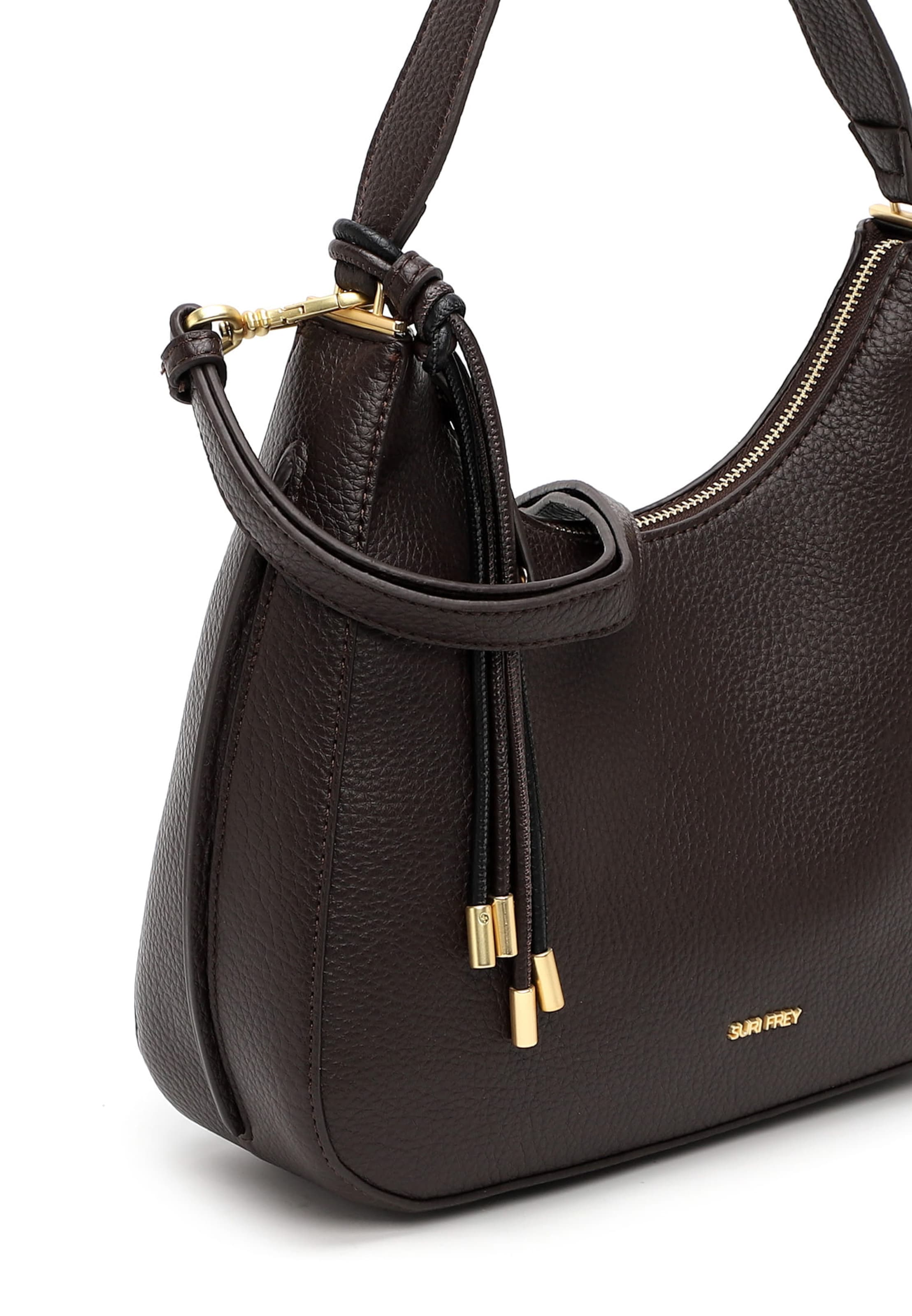 Borsa a sacco 'Judy' di Suri Frey in bronzo